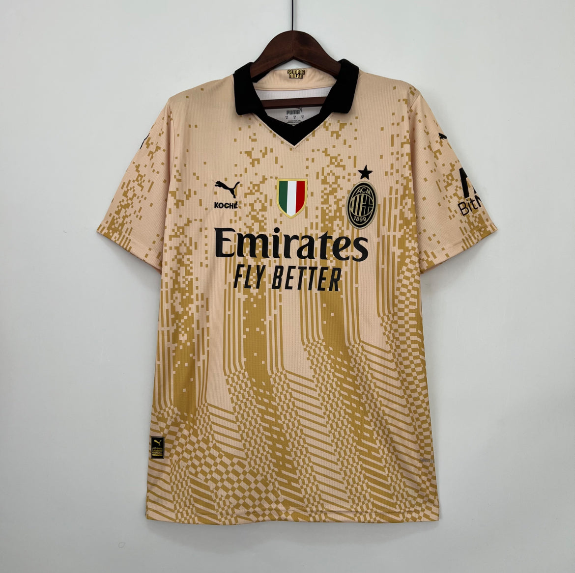 Maillot AC Milan beige