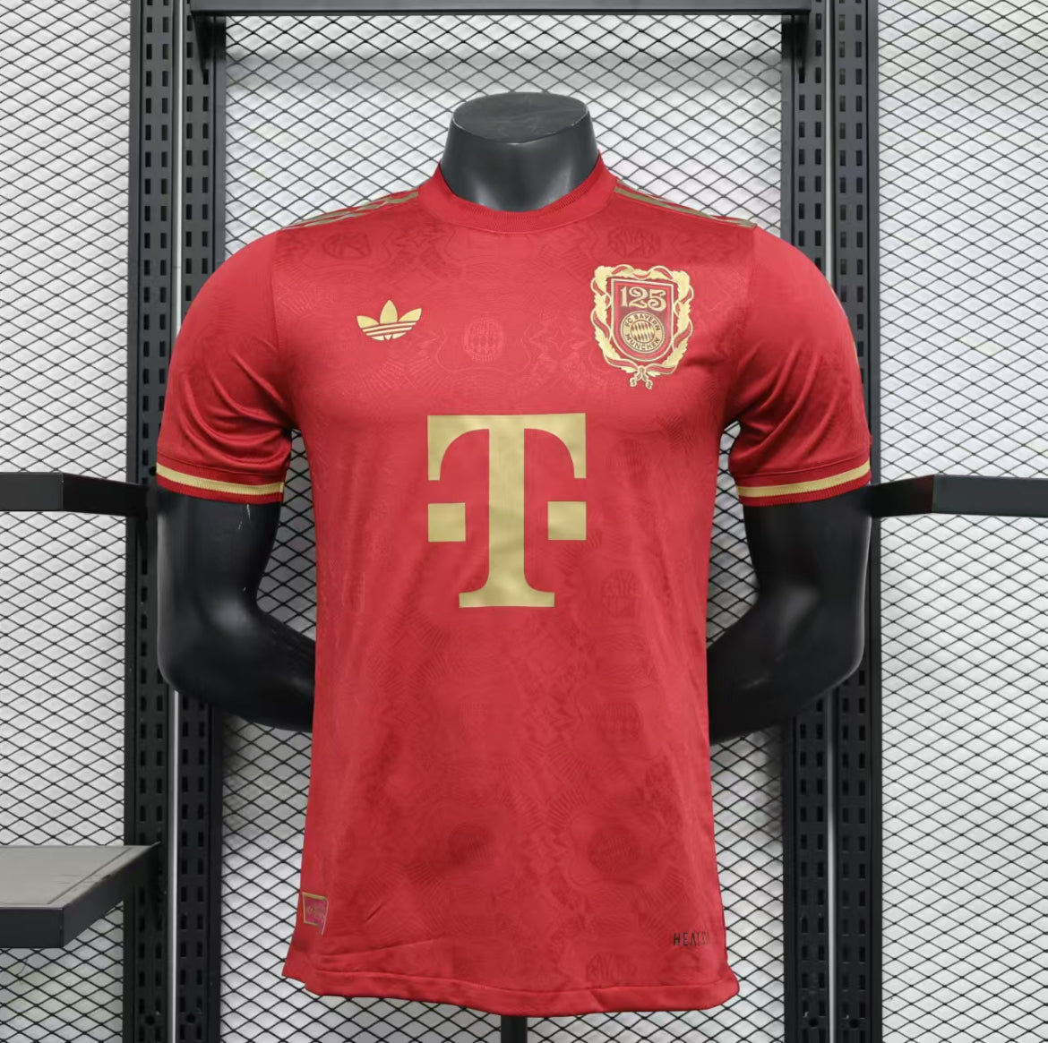 Maillot Bayern Munich 125 ans rouge version player