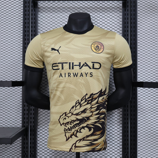 Maillot Manchester City dragon dorée version player