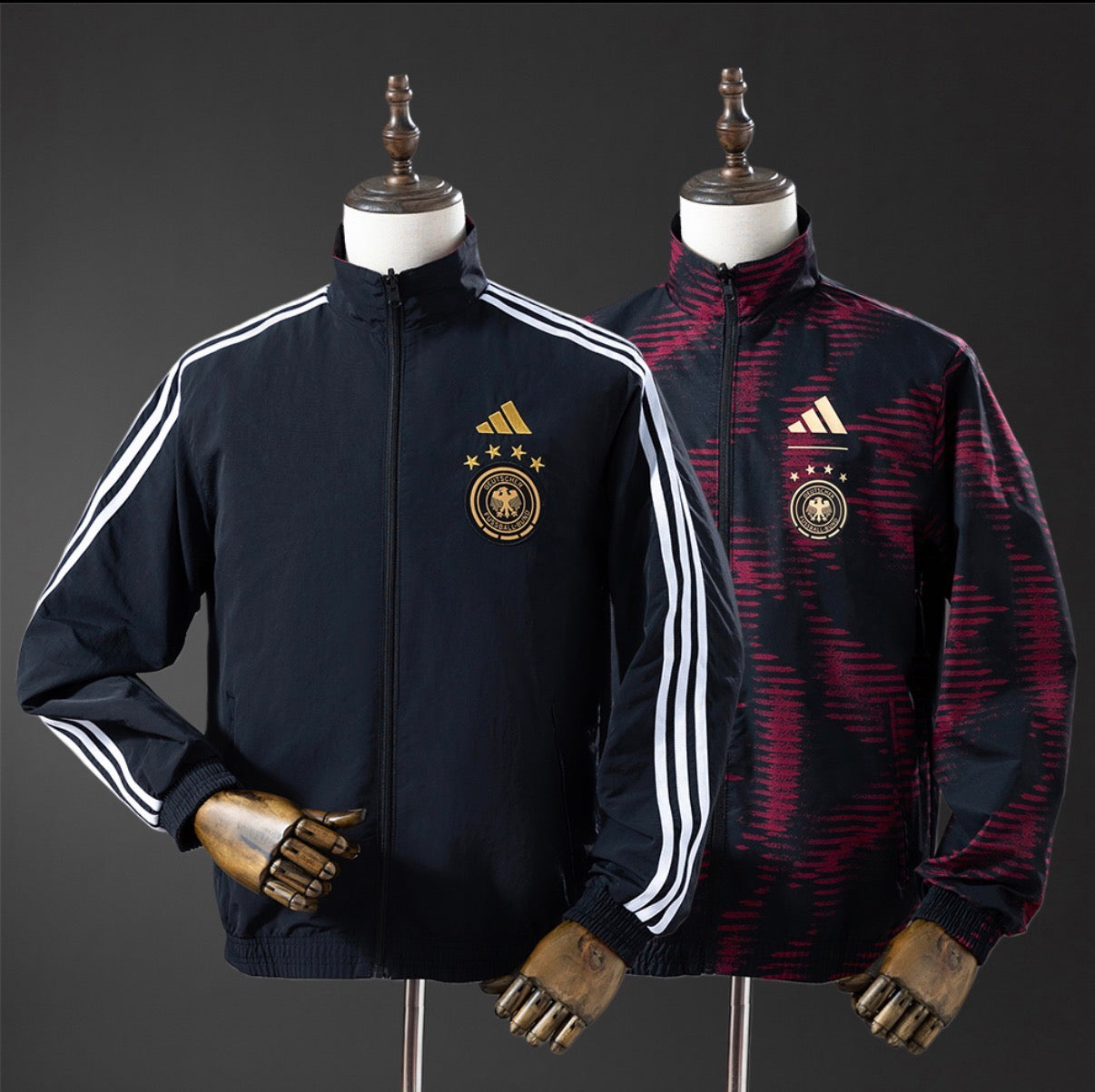 Veste Allemagne réversible