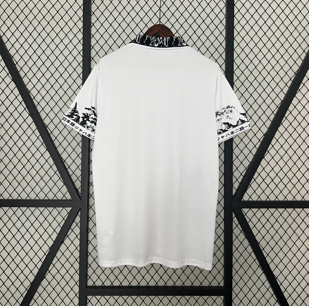 Maillot Japon paysage blanc et noir