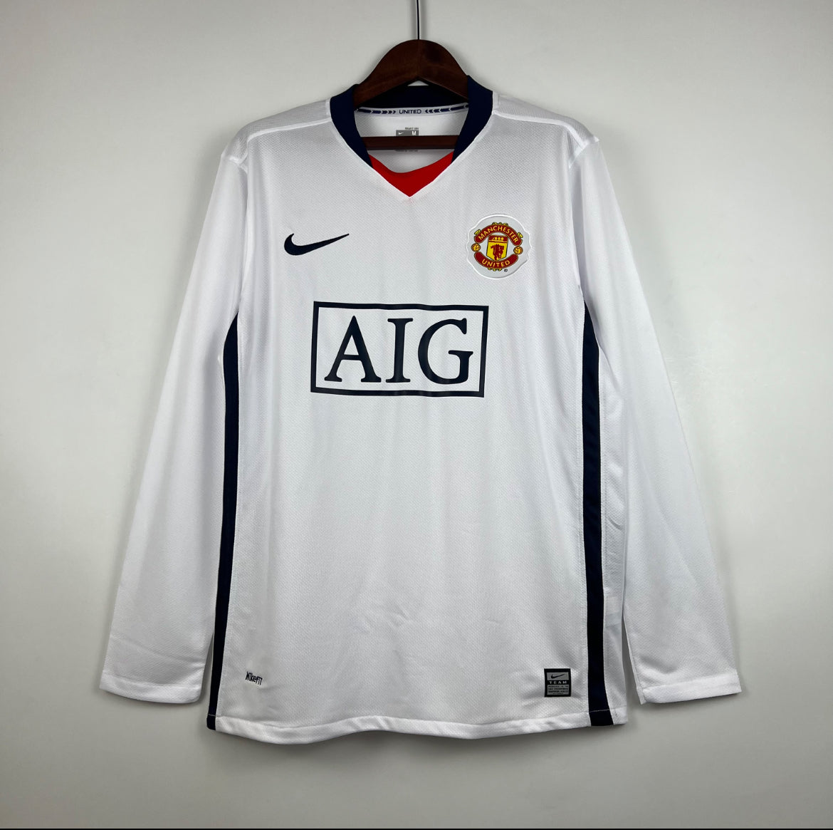 Maillot Manchester United rétro 07-08 manche longue