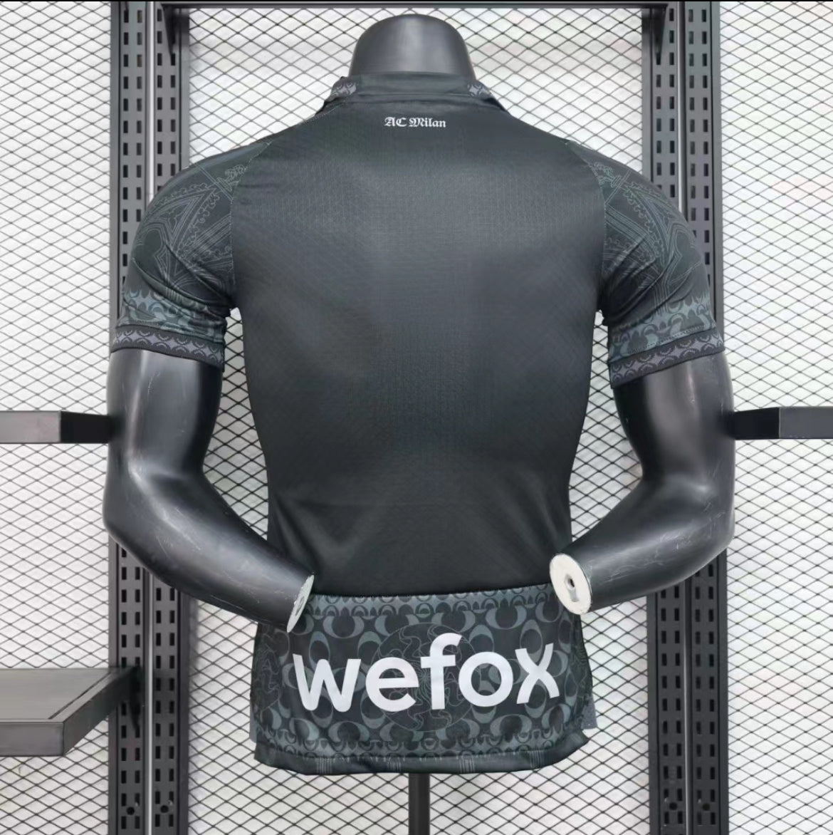 Maillot AC Milan noir version player