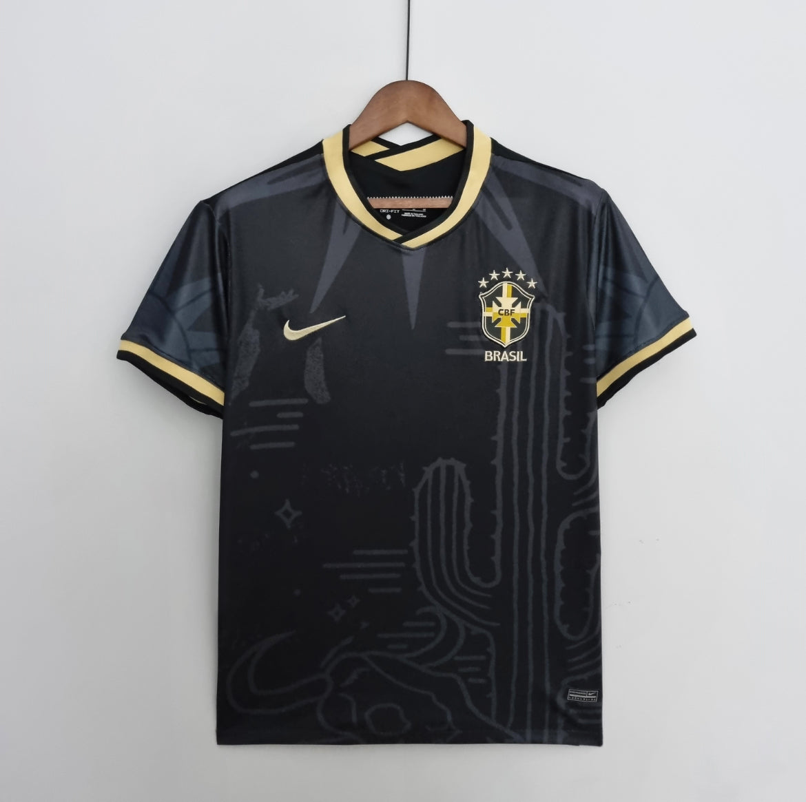 Maillot Brésil noir cactus