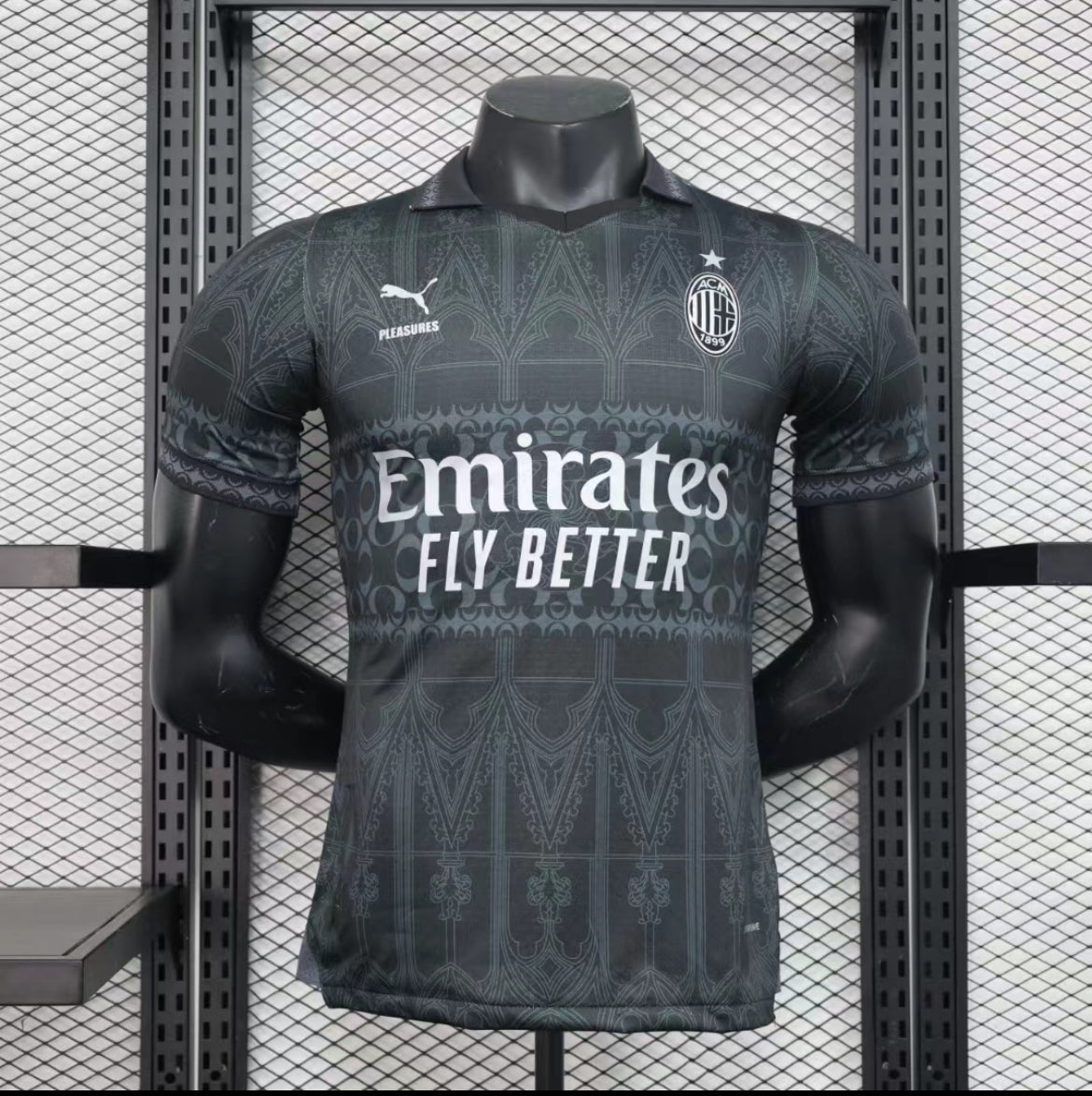 Maillot AC Milan noir version player