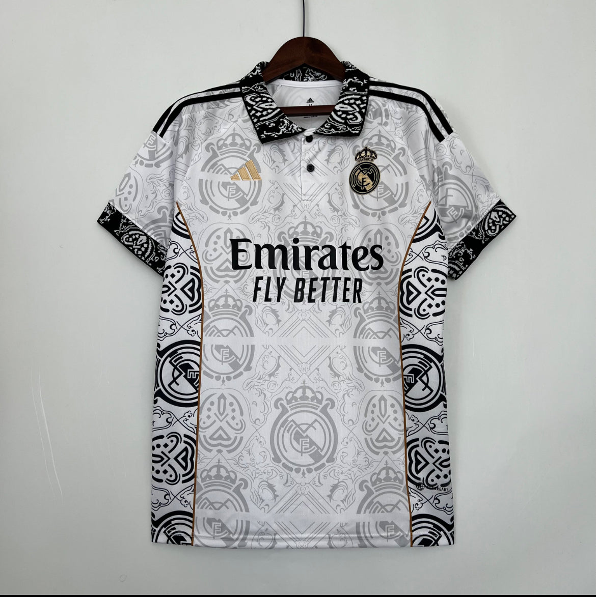 Maillot Real Madrid chic polo blanc