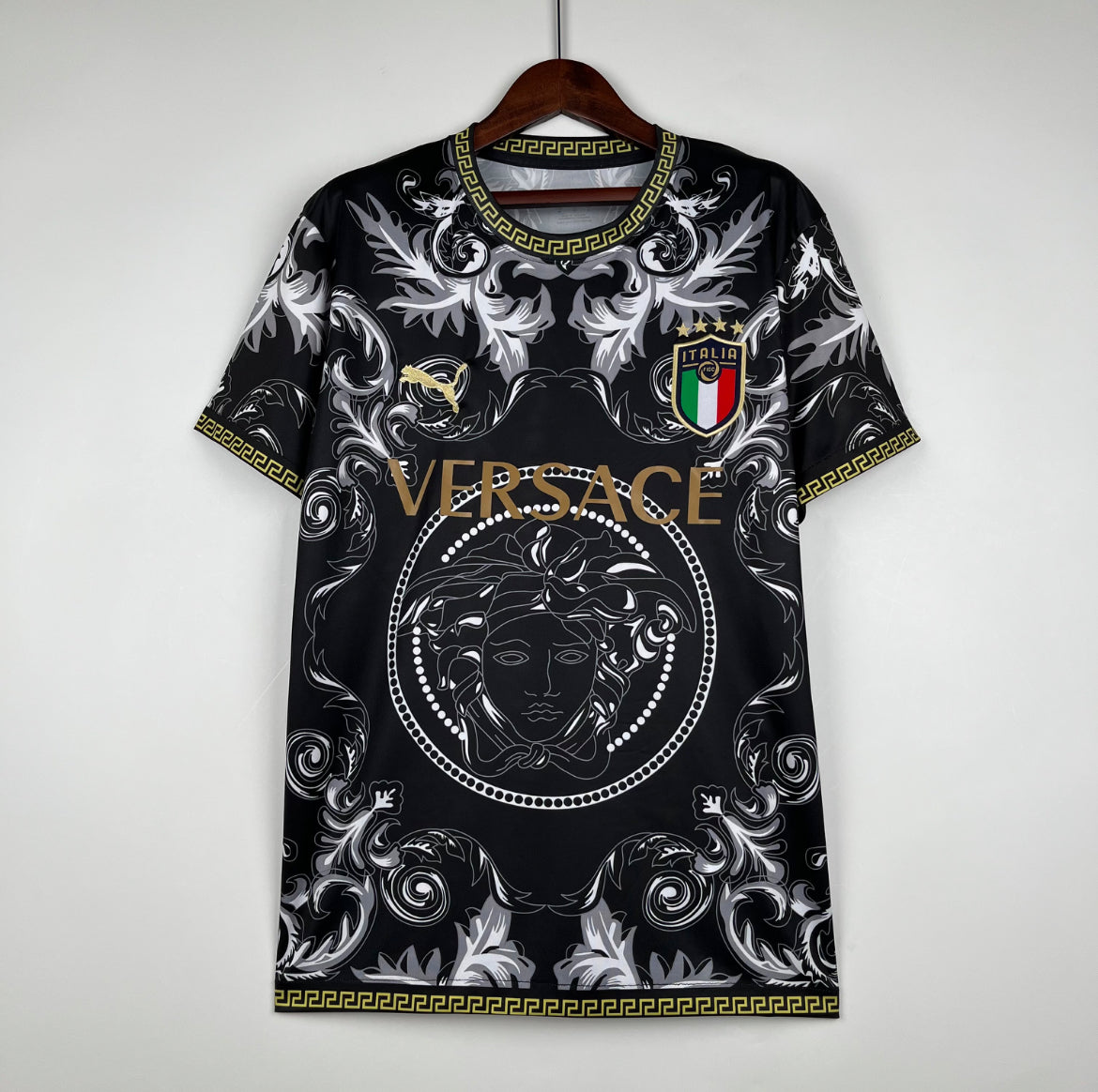 Maillot Italie Versace noir