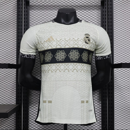Maillot Real Madrid kasbah blanc version player