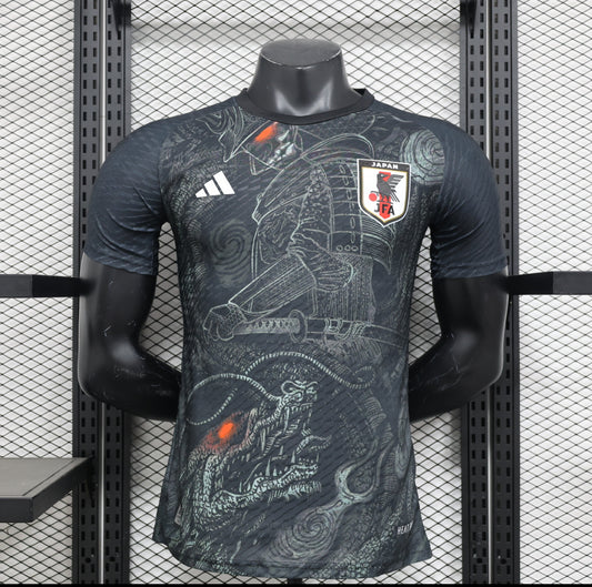 Maillot Japon Samuraï et Dragon noir