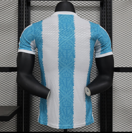 Maillot Argentine special bleu et blanc version player