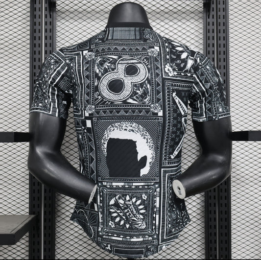 Maillot Arsenal concept noir et blanc version player