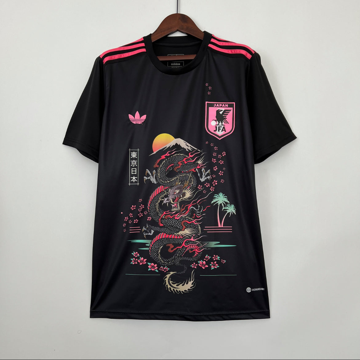 Maillot Japon Dragon rose