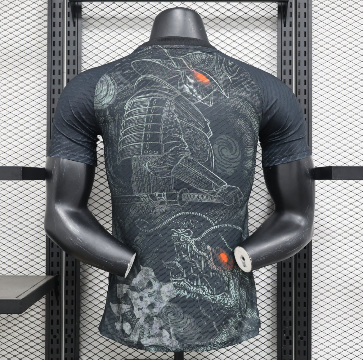 Maillot Japon Samuraï et Dragon noir