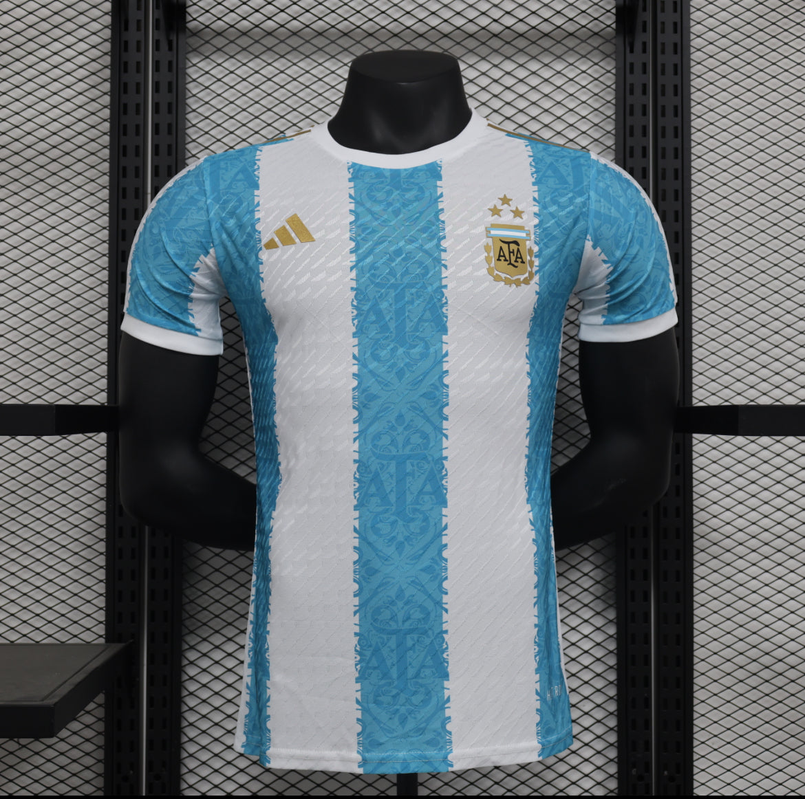 Maillot Argentine special bleu et blanc version player
