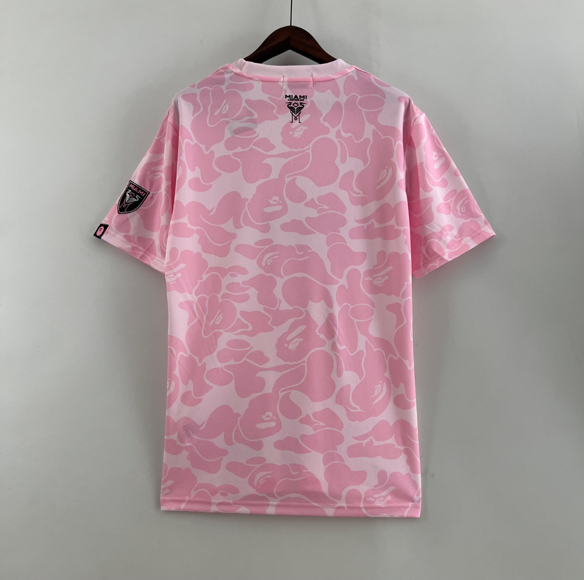 Maillot inter miami "A BAPHING APE" rose