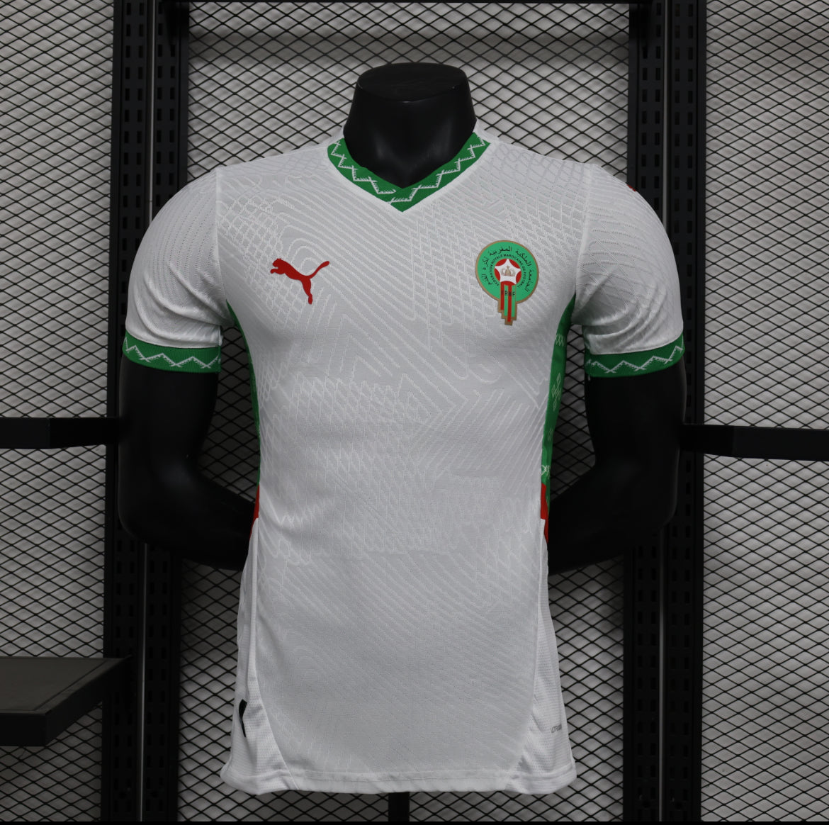 Maillot Maroc 2025 extérieur version player