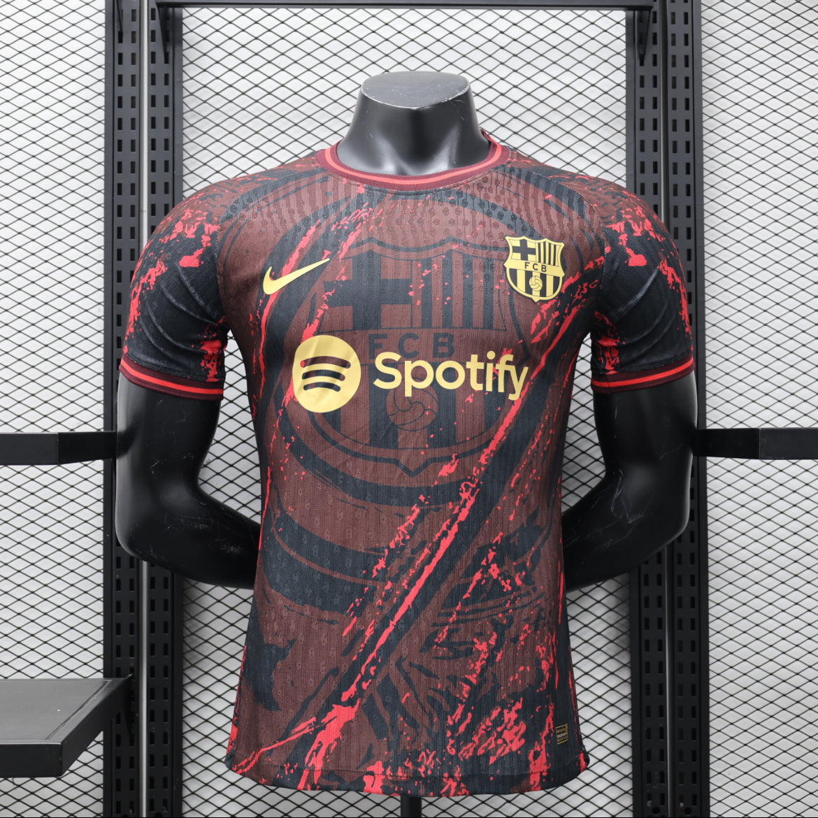 Maillot FC Barcelone concept rouge version player