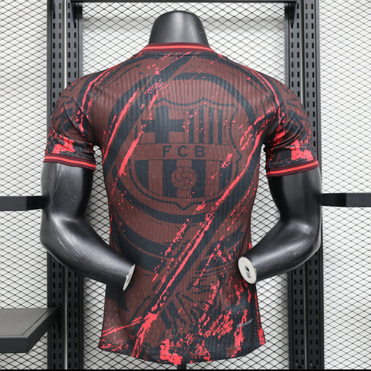 Maillot FC Barcelone concept rouge version player