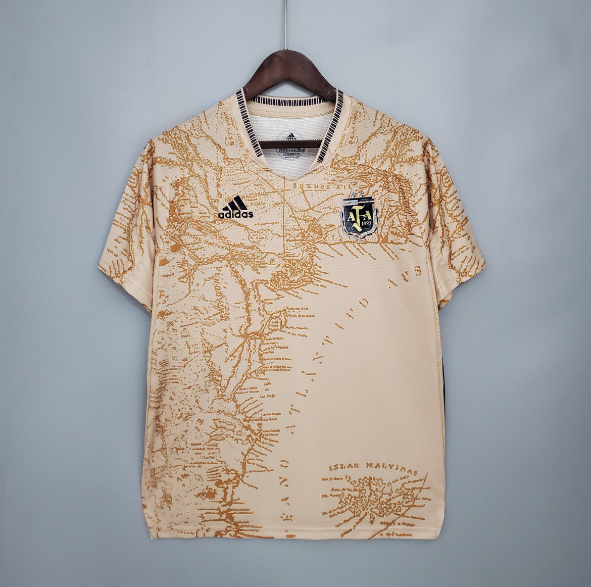 Maillot Argentine dorée