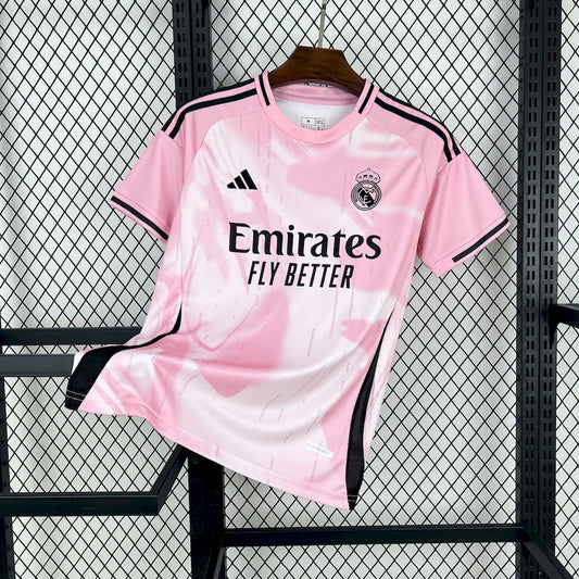 Maillot Real Madrid rose blanc