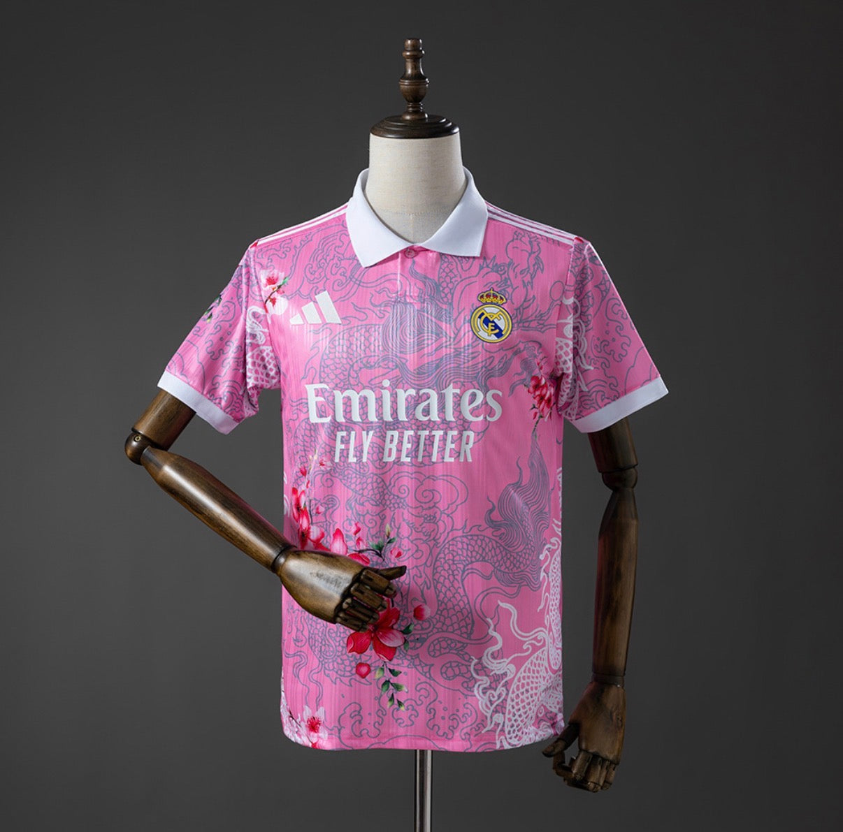 Maillot réal madrid special polo rose