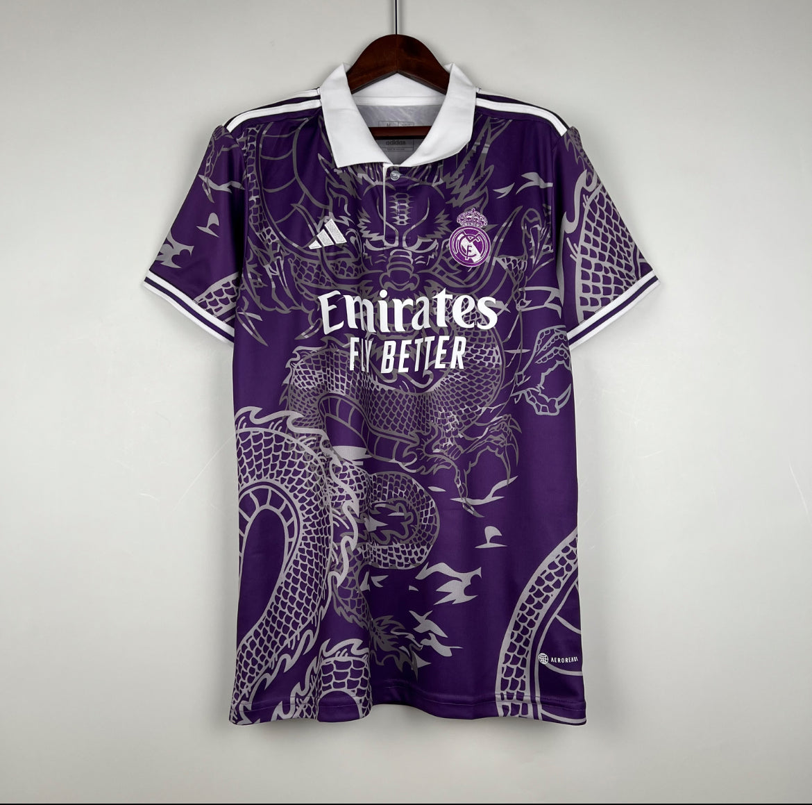 Maillot Real Madrid dragon polo violet