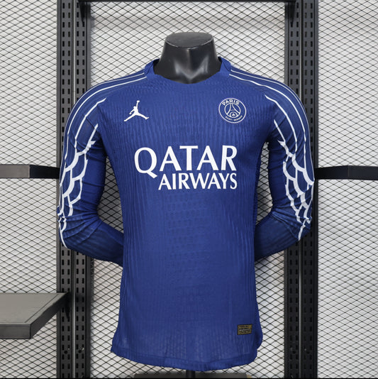 Maillot Fourth PSG Bleu 24-25 manche longue version player
