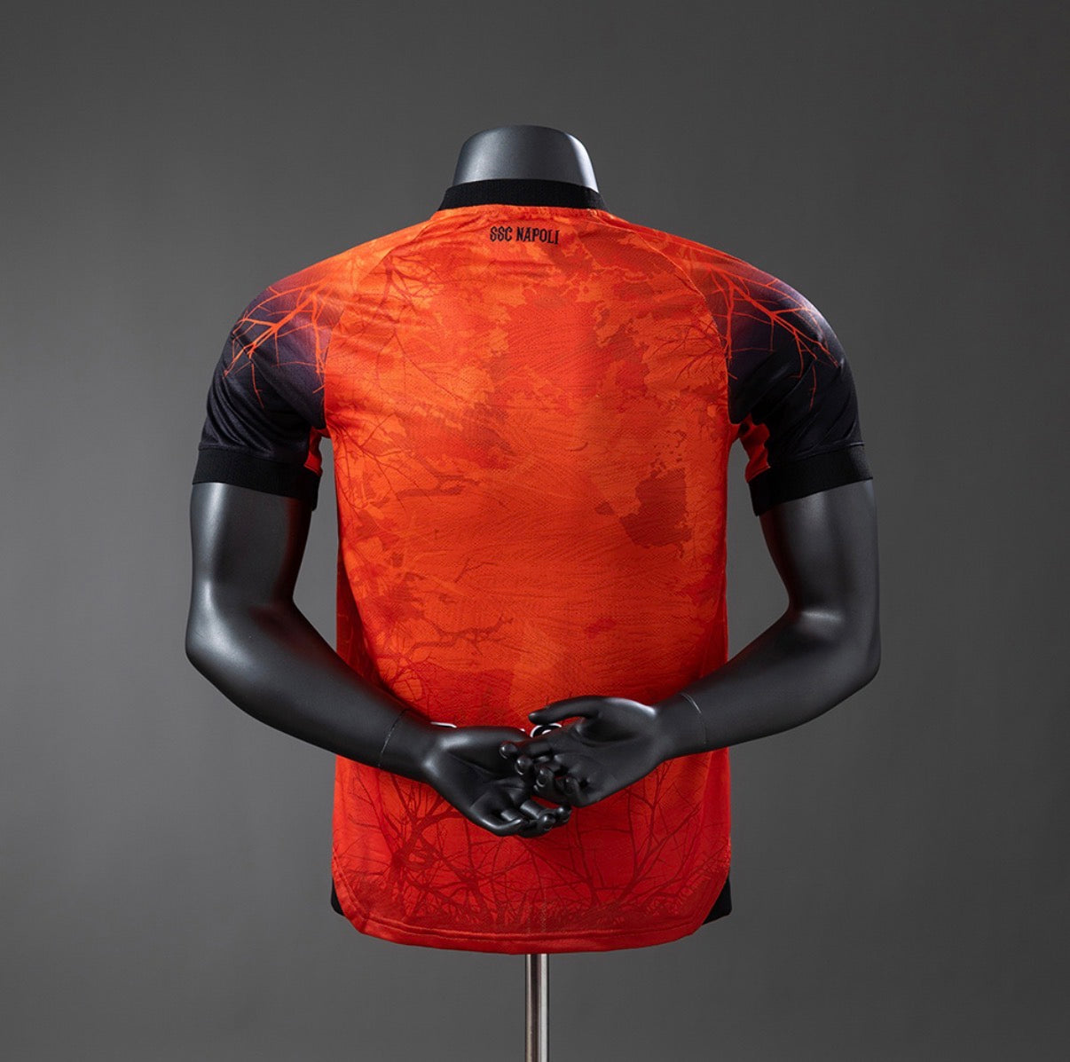 Maillot Naples halloween 2026 orange version player