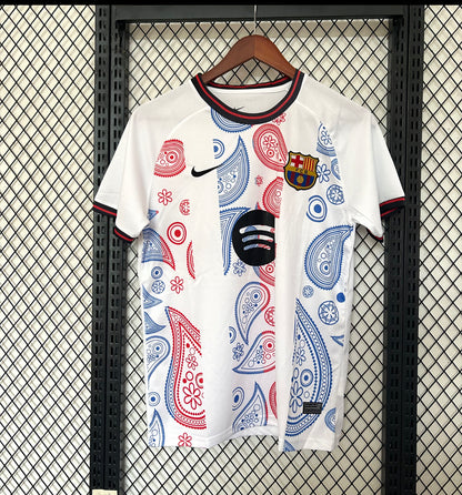 Maillot FC Barcelone concept blanc