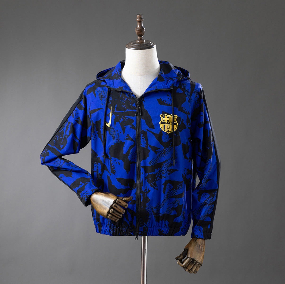 Veste FC Barcelone noir et bleu