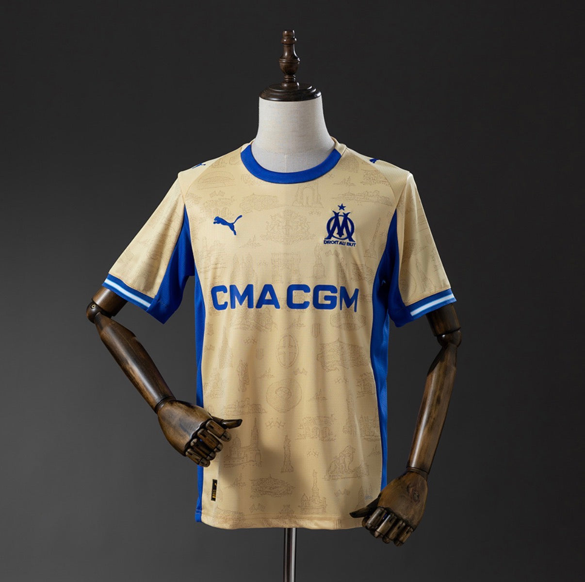 Maillot OM 25-26 monumentale