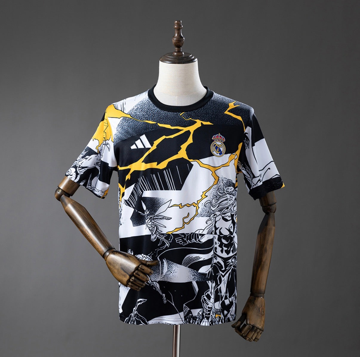 Maillot Real Madrid avant match