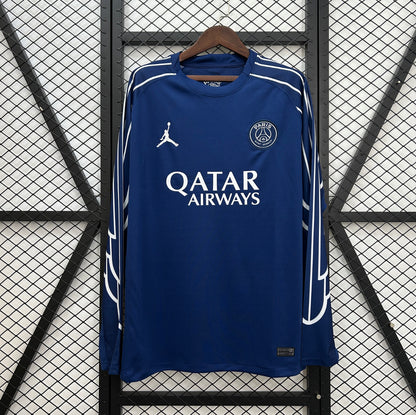 Maillot Fourth PSG Bleu 24-25 manche longue