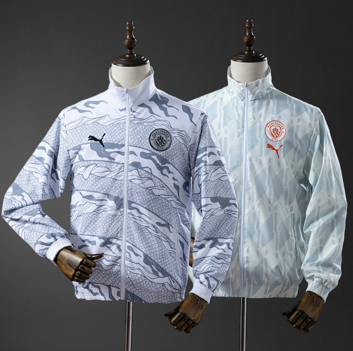 Veste Manchester City réversible