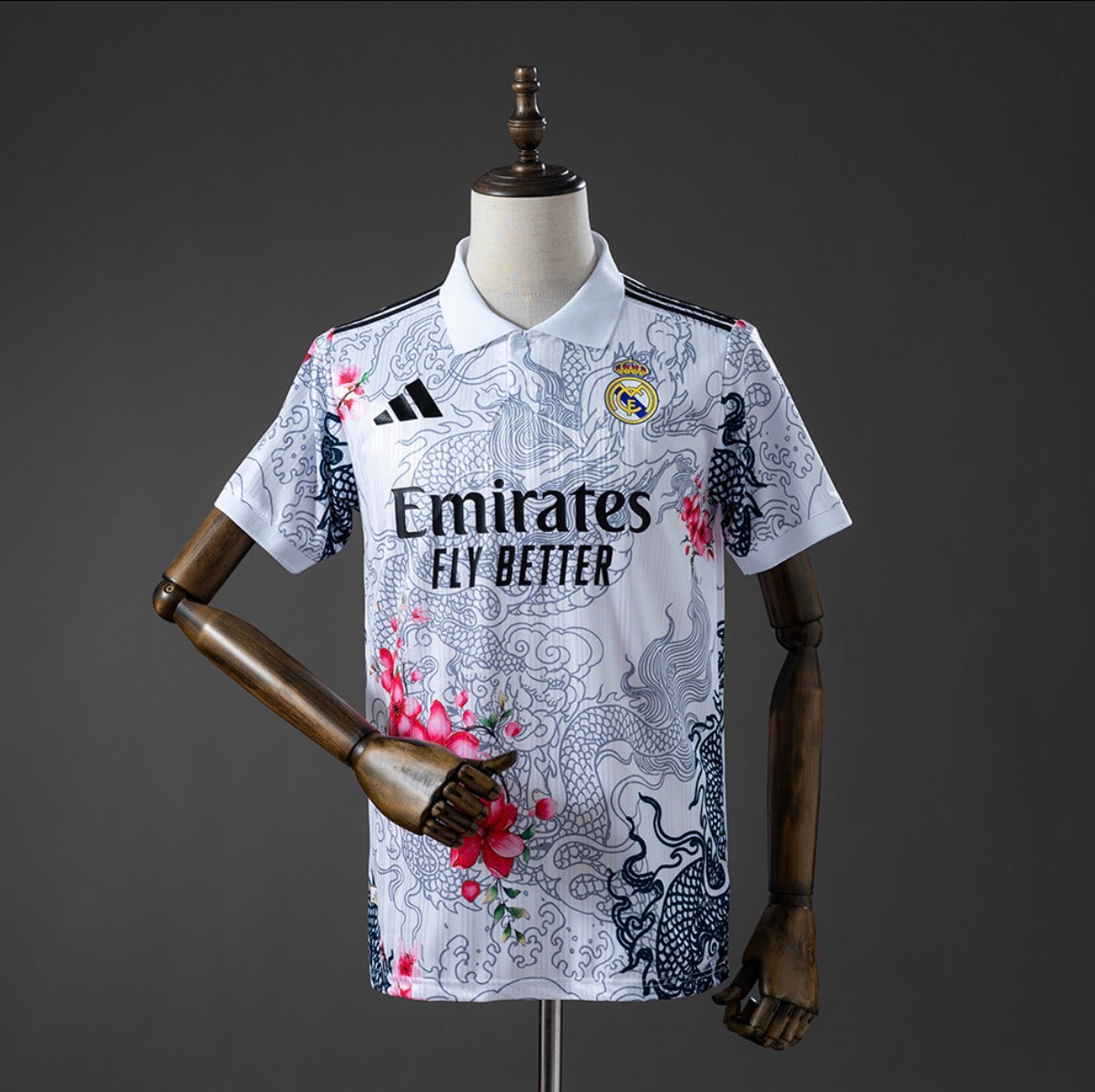Maillot réal madrid special polo blanc