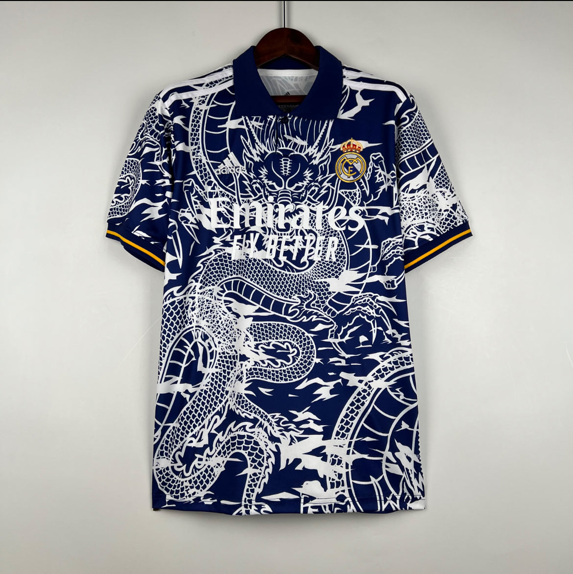 Maillot Real Madrid dragon polo bleu