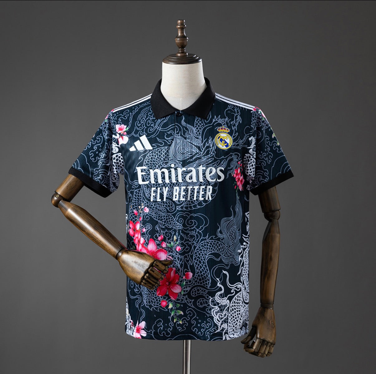 Maillot réal madrid special polo noir
